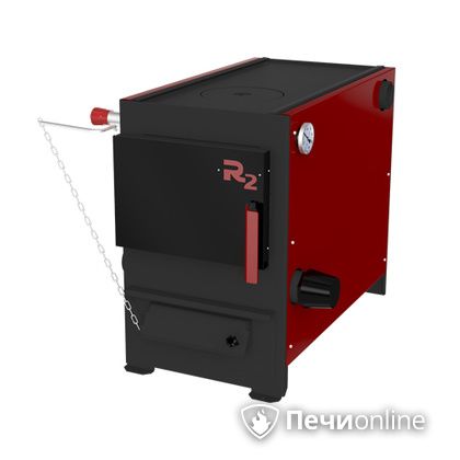 Твердотопливный котел Термокрафт R2 12 кВт конфорка термометр круглый выход в Вологде